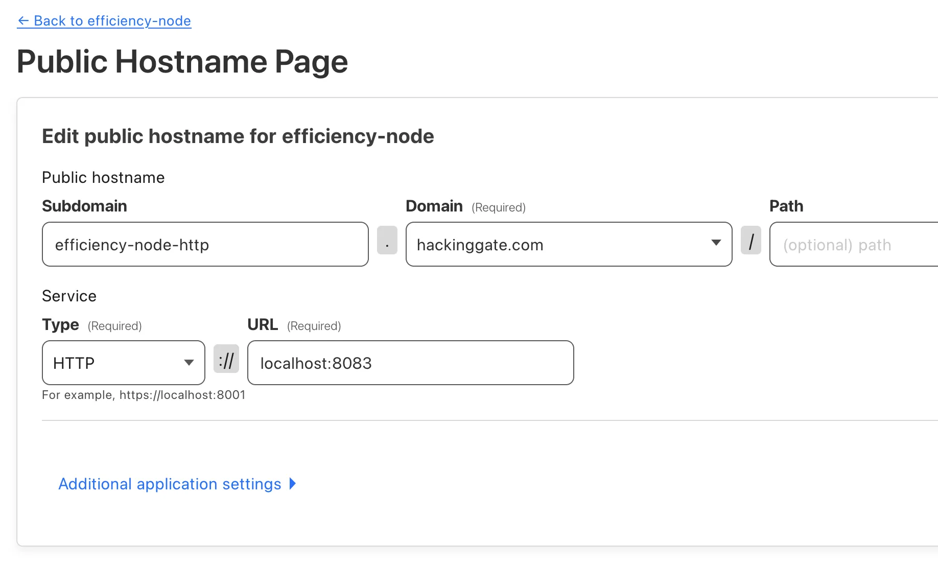 Public-HTTP-Hostnames-for-tunnel